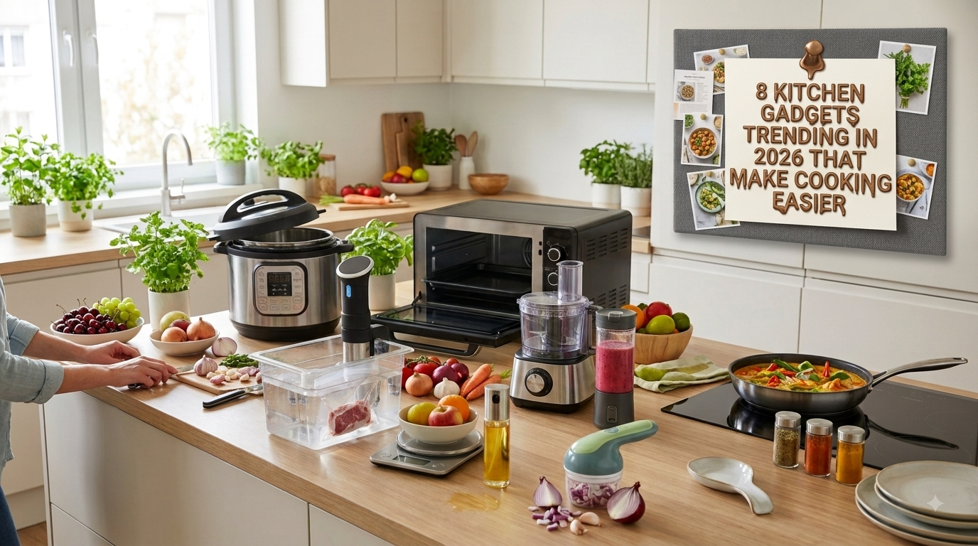 You are currently viewing 8 Kitchen Gadgets Trending in 2026 That Can Make Cooking Easier