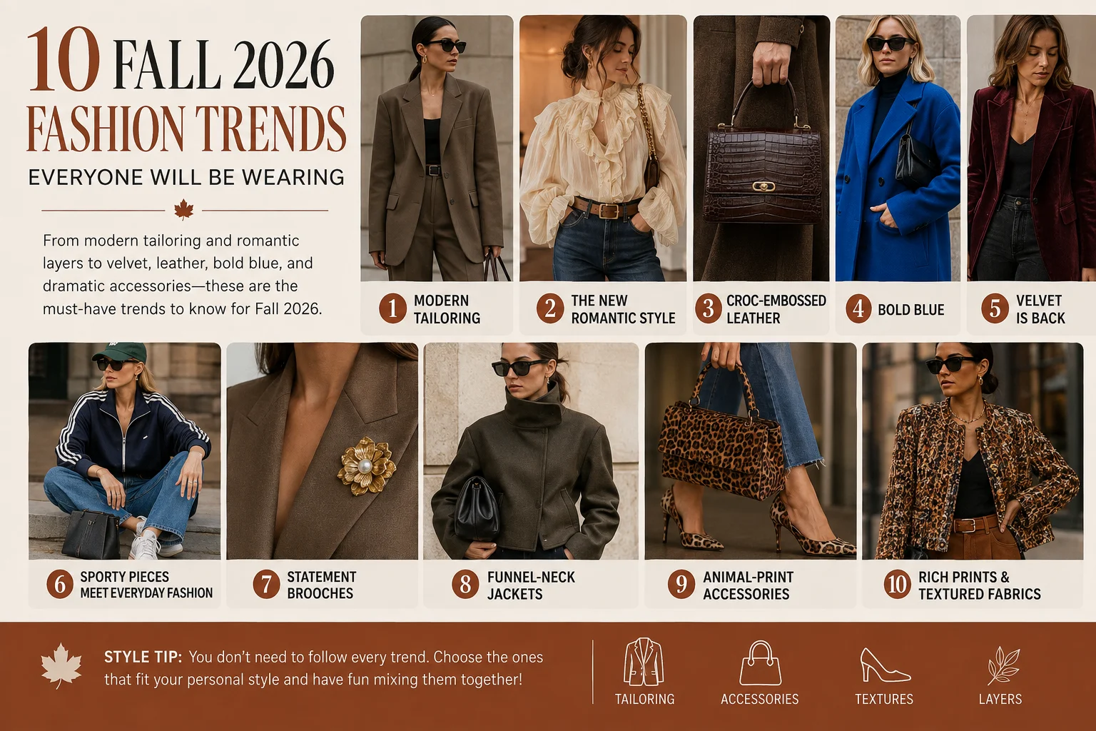 Read more about the article 10 Fall 2026 Fashion Trends Everyone Will Be Wearing